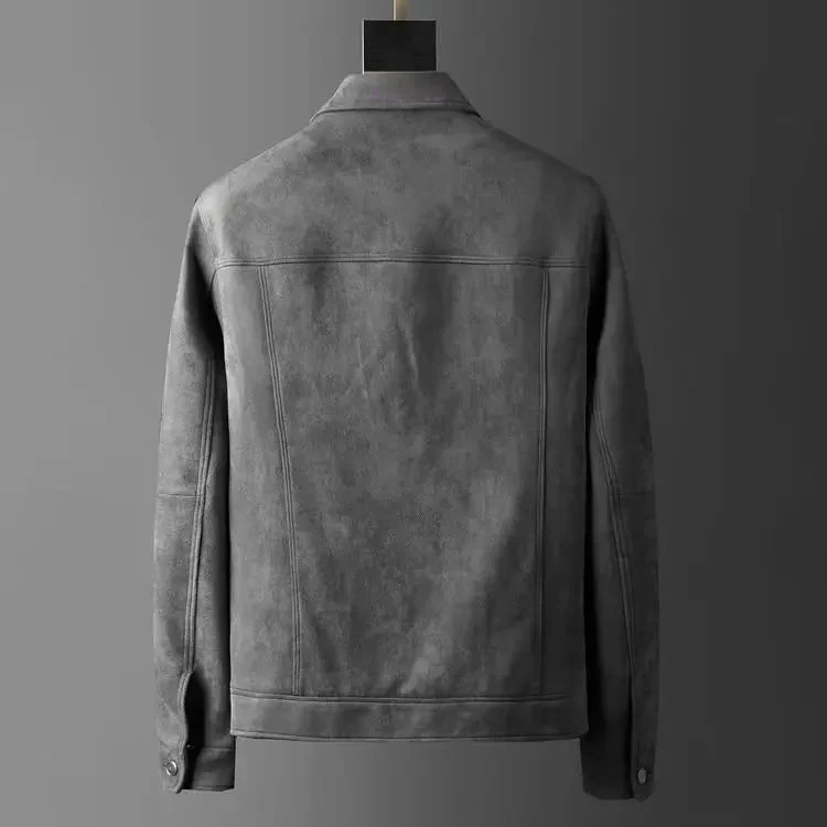 Harrington Suede Jacket - Image 11
