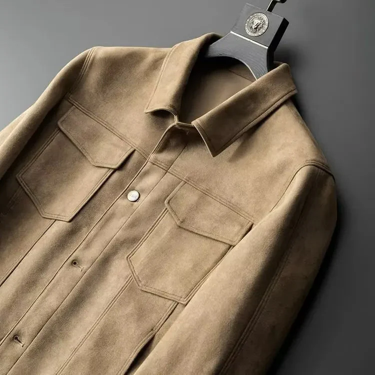 Harrington Suede Jacket - Image 4