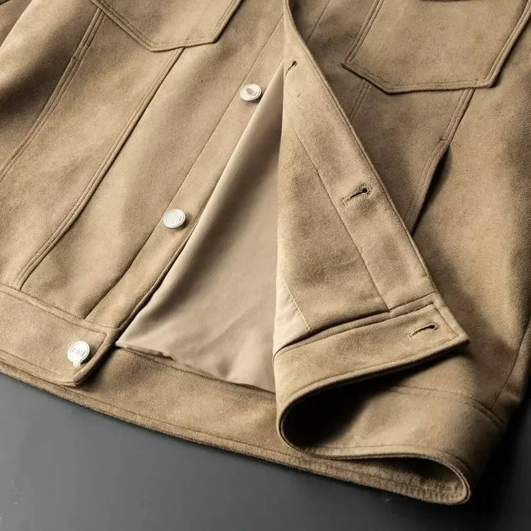 Harrington Suede Jacket - Image 6
