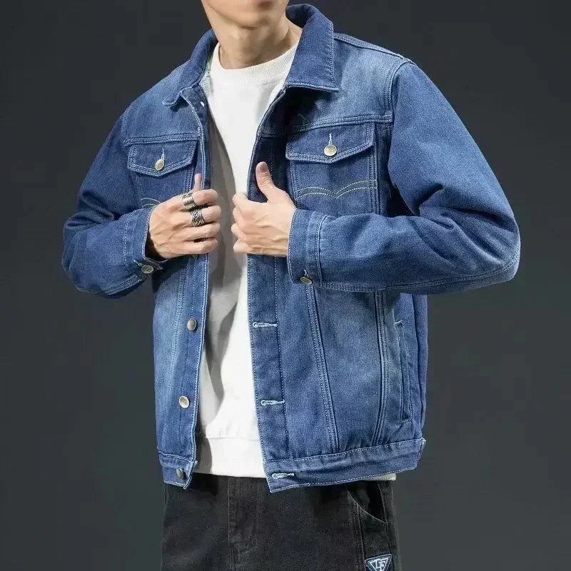 Avalon Sherpa Lined Denim Jacket - Image 3