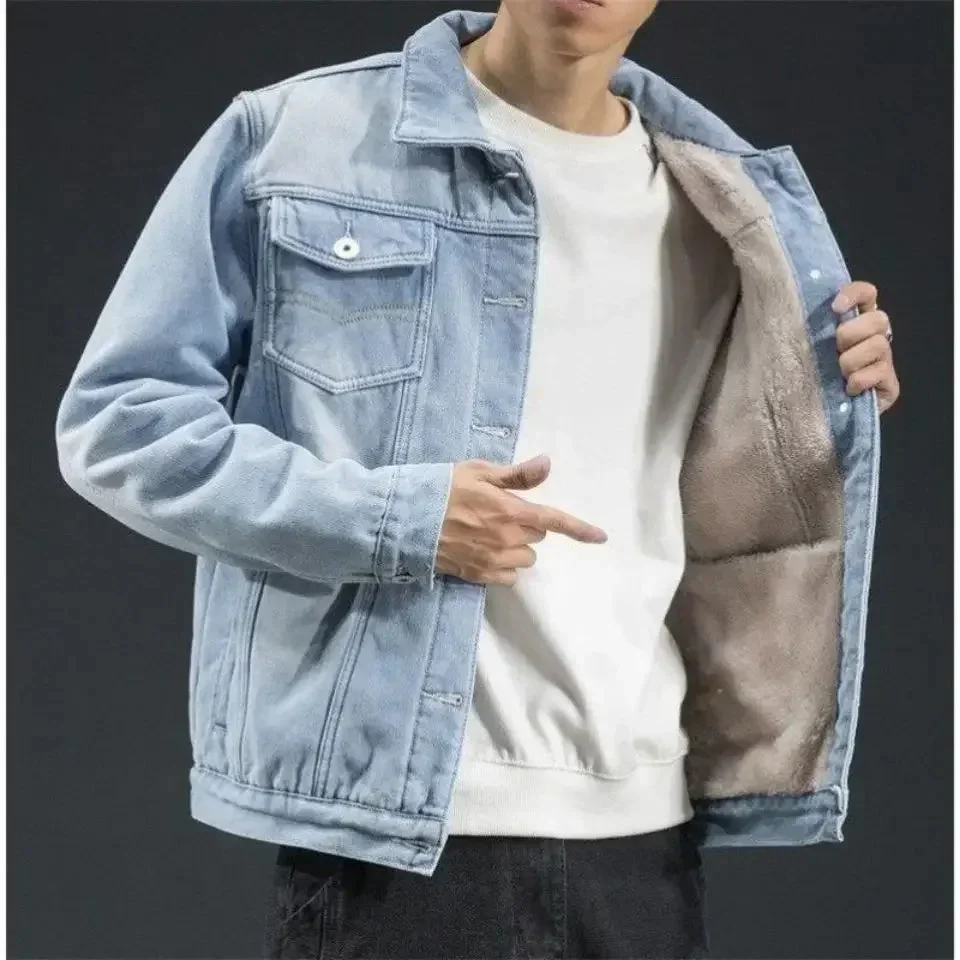 Avalon Sherpa Lined Denim Jacket - Image 6