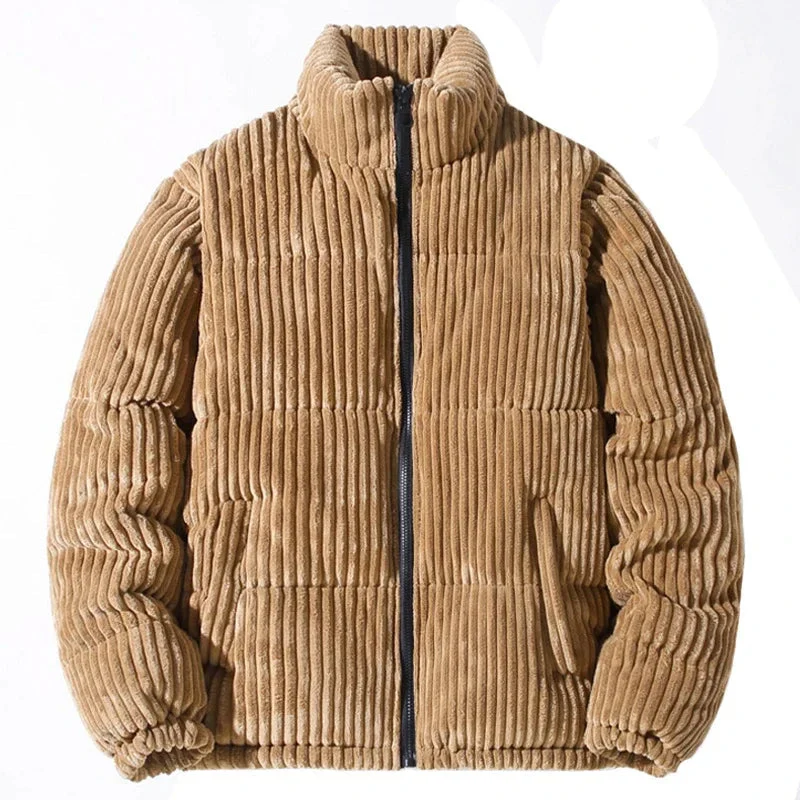 Atlas Corduroy Puffer Jacket - Image 2