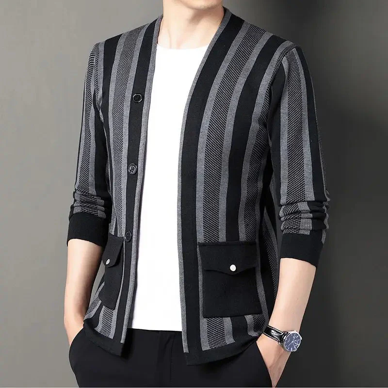 Trenton Stripe Cardigan - Image 7