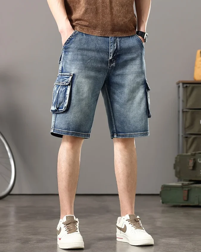 Rogue Denim Cargo Short - Image 11