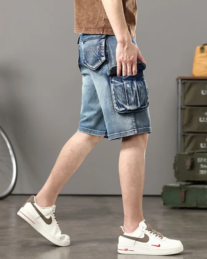 Rogue Denim Cargo Short - Image 12