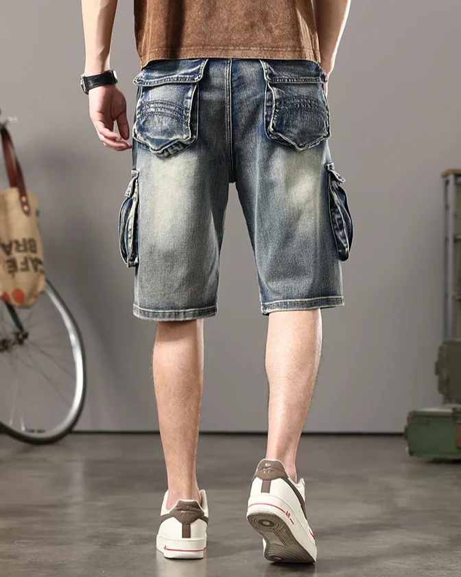 Rogue Denim Cargo Short - Image 6