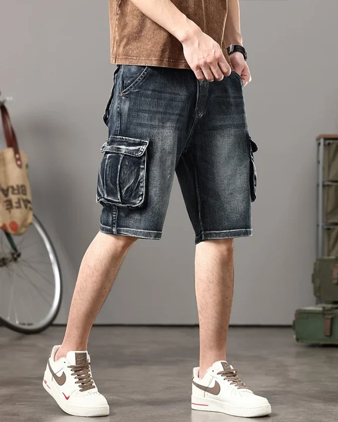 Rogue Denim Cargo Short - Image 8