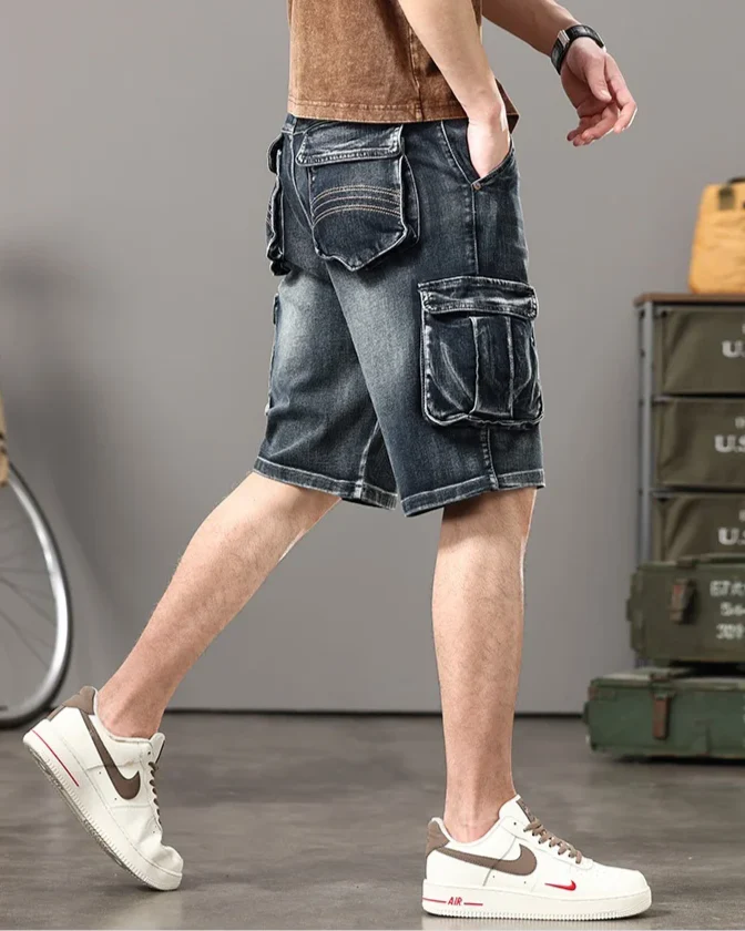 Rogue Denim Cargo Short - Image 9