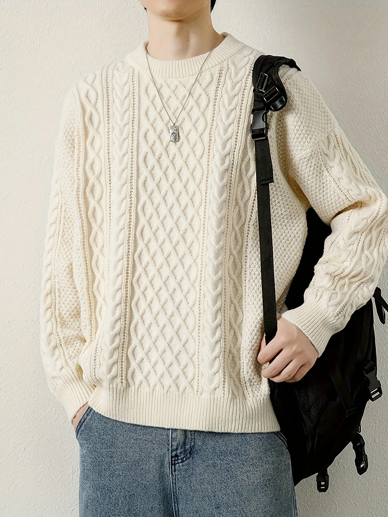 Hawthorne Cable Knit Jumper - Image 7
