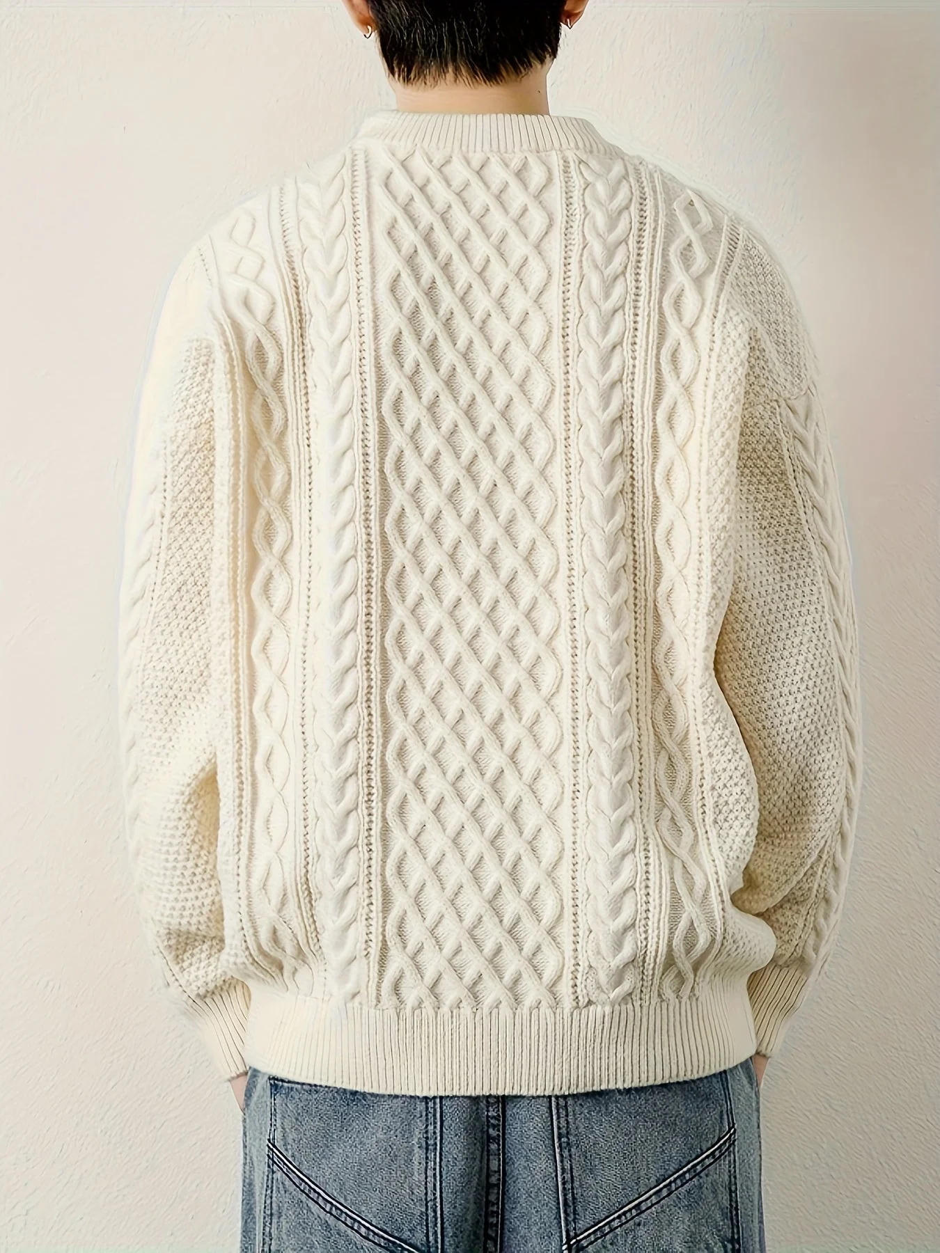 Hawthorne Cable Knit Jumper - Image 8