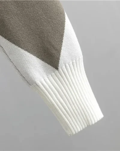 Hudson Argyle Knit Set - Image 4
