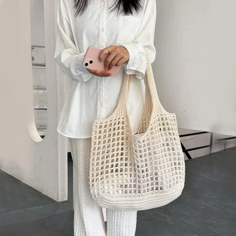 Bayside Crochet Carryall - Image 3