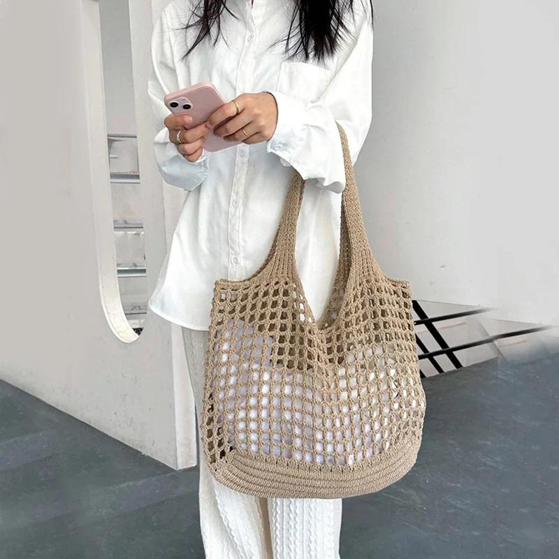 Bayside Crochet Carryall - Image 8