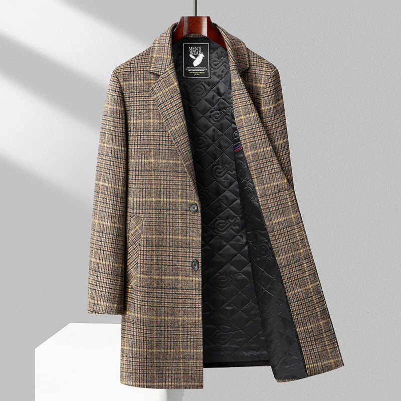 Stratford Plaid Overcoat - Image 2