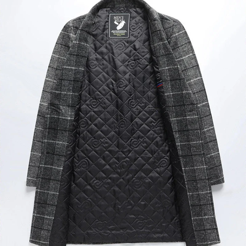 Stratford Plaid Overcoat - Image 4