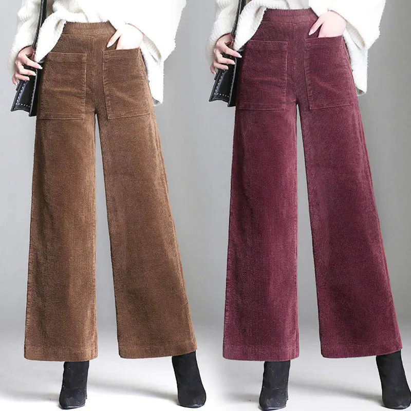 Corduroy Couture High-Waisted Trouser - Image 2