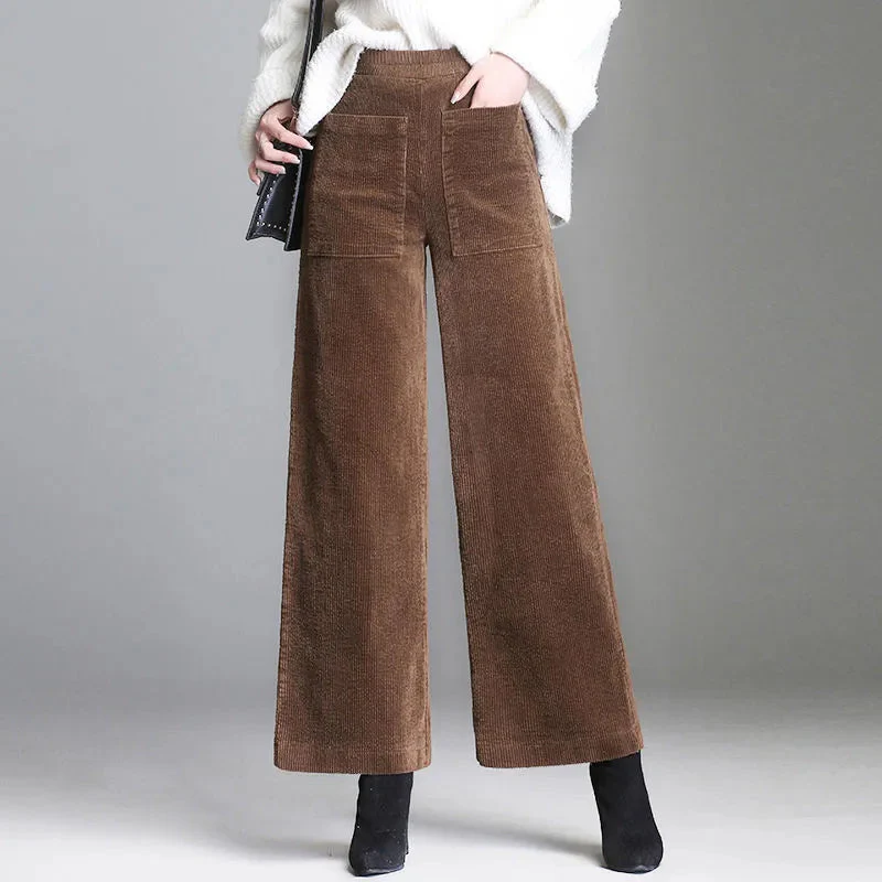 Corduroy Couture High-Waisted Trouser - Image 3