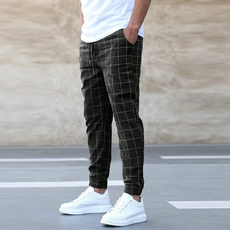 Crossmark Checkered Jogger - Image 4