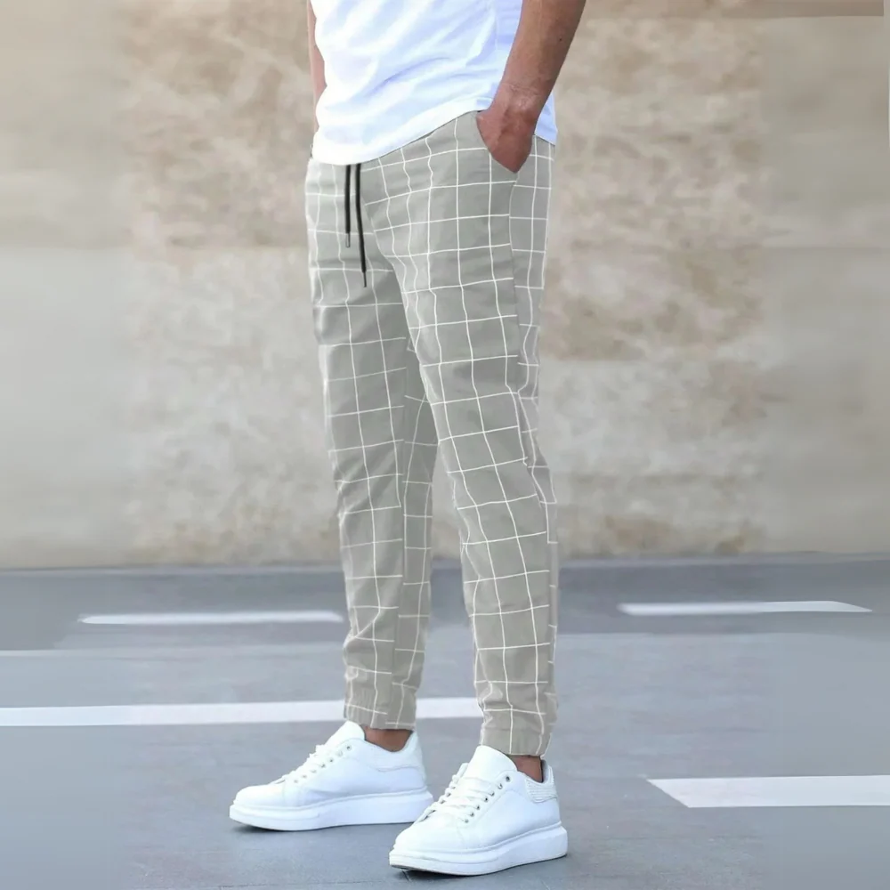 Crossmark Checkered Jogger - Image 5