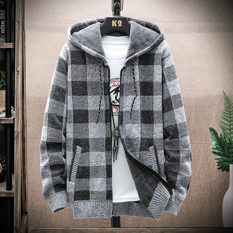 Heritage Flannel Zip-Up Hoodie - Image 12