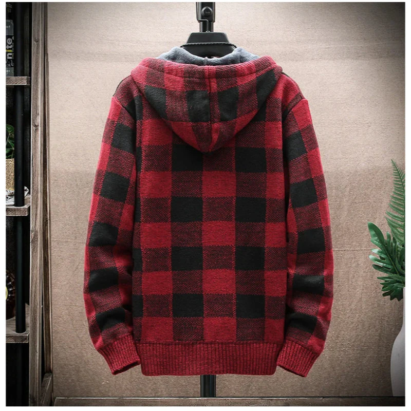 Heritage Flannel Zip-Up Hoodie - Image 4