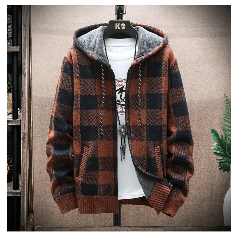 Heritage Flannel Zip-Up Hoodie - Image 9