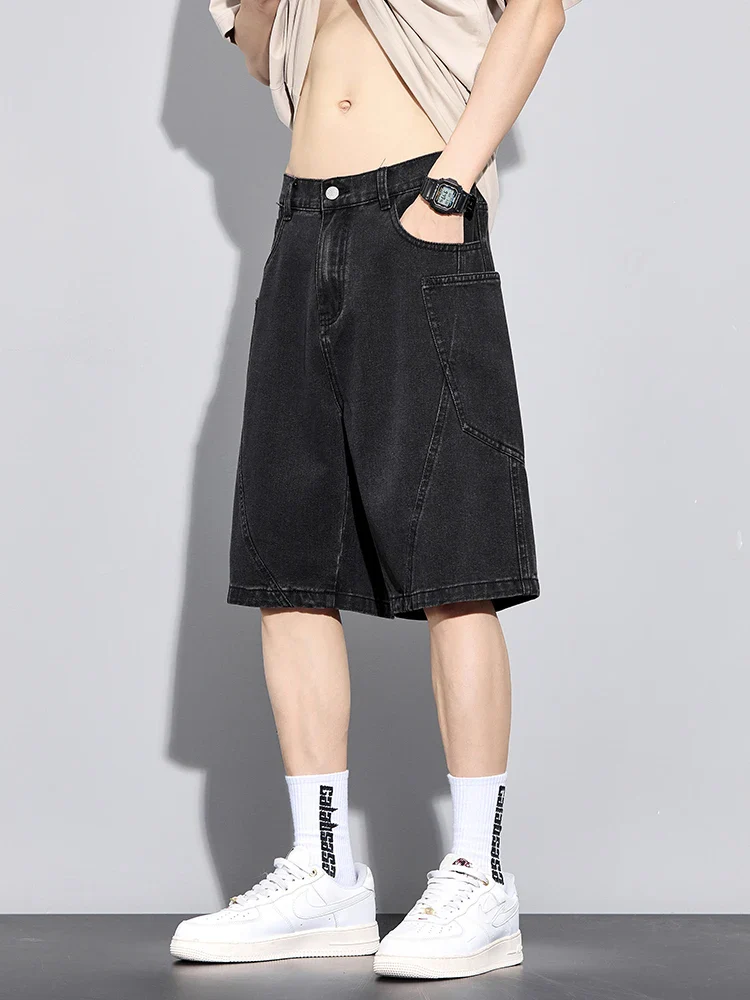 Offset Denim Short - Image 8