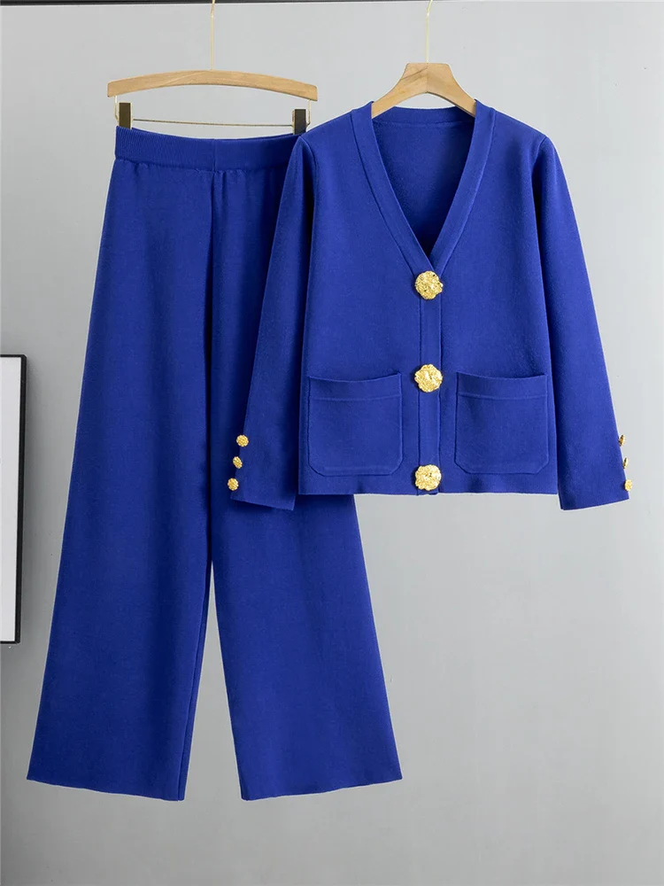 Genevieve Gold Trim Ensemble - Image 4