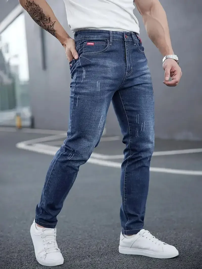 Savage Cut Tapered Jeans - Image 10