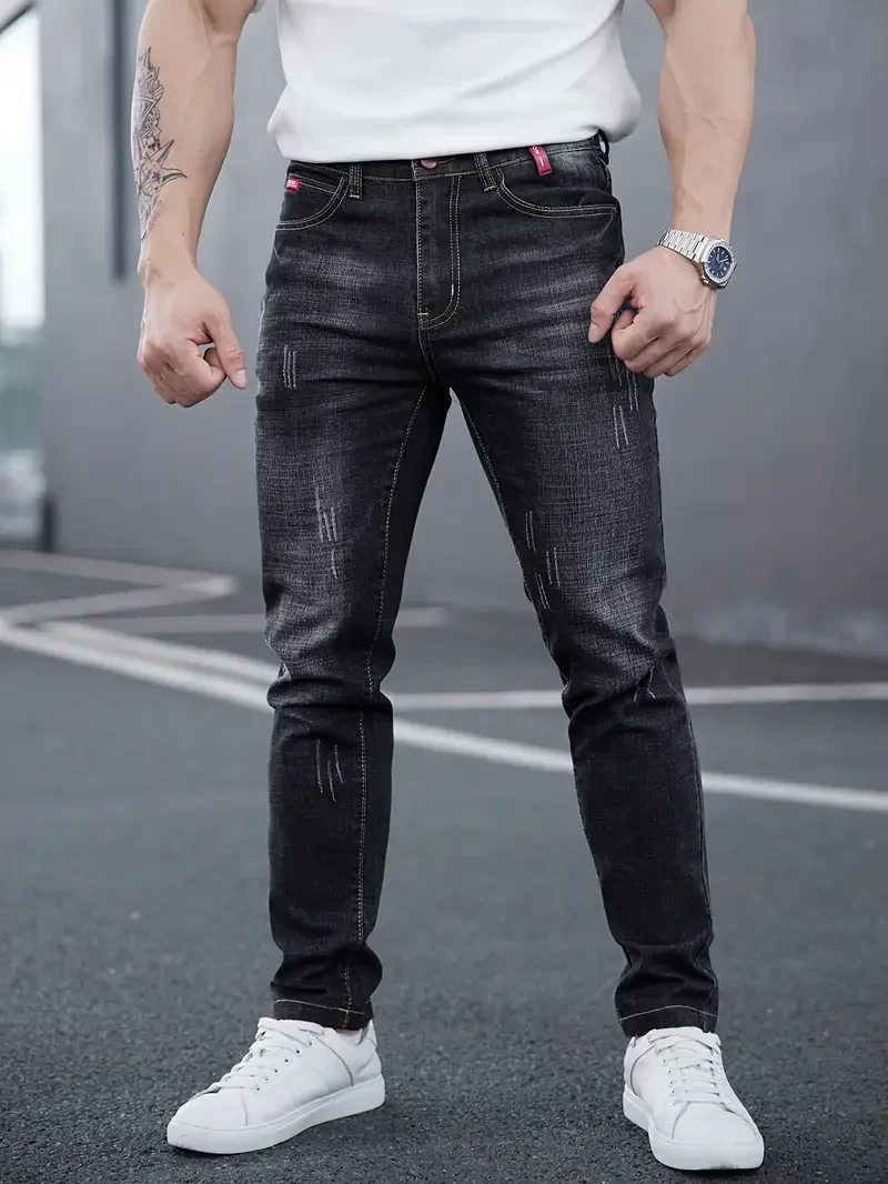 Savage Cut Tapered Jeans - Image 2
