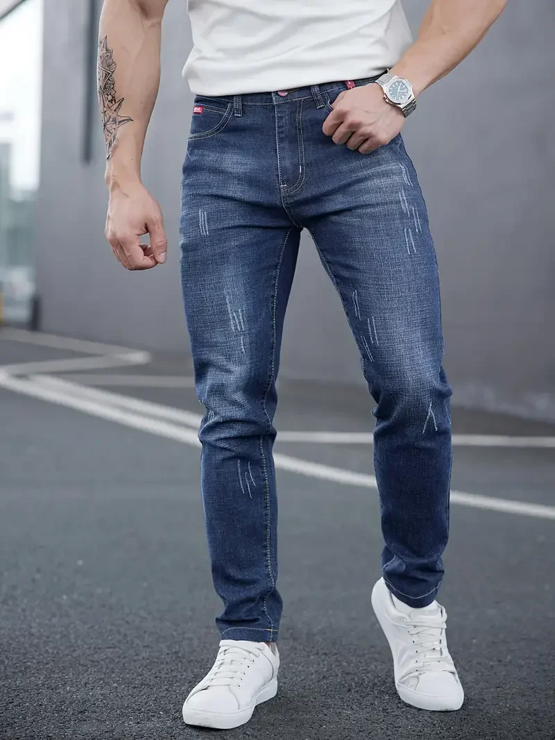 Savage Cut Tapered Jeans - Image 8