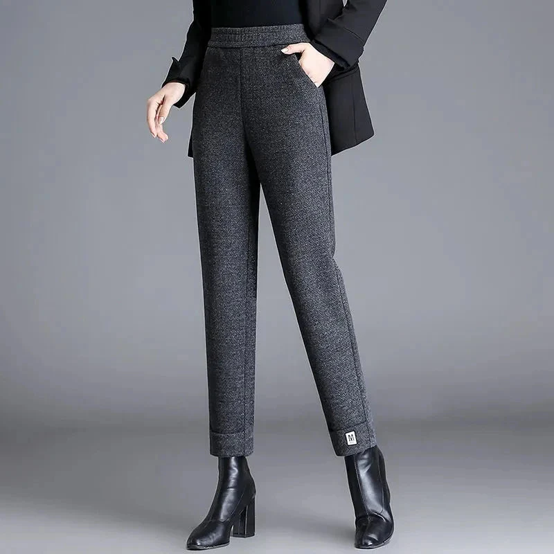 Herringbone Wool Trouser - Image 6