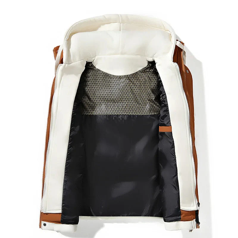 Soft Shell Hooded Puffer Gilet - Image 2