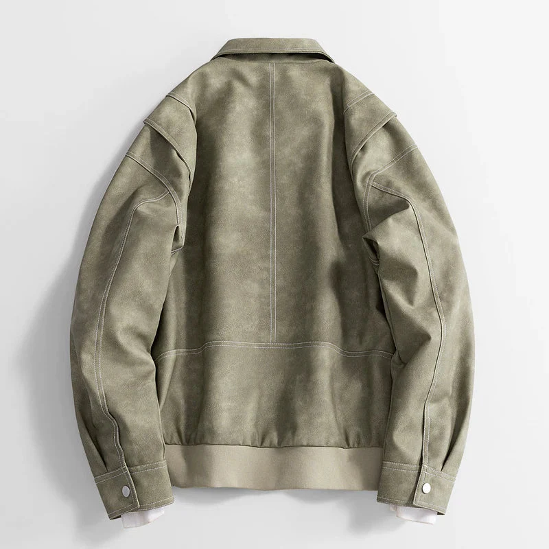 Horizon Ridge Leather Jacket - Image 2
