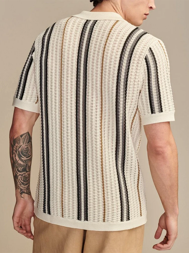 Cabana Knit Button-Up - Image 3