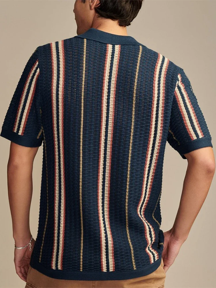 Cabana Knit Button-Up - Image 5