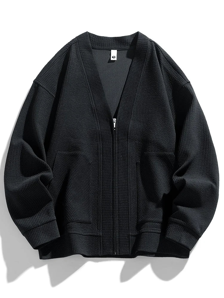 Orion Knit Zip Cardigan - Image 6