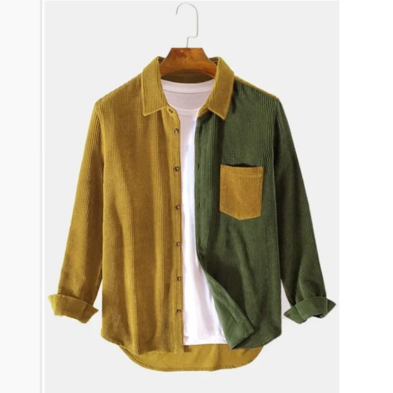 Splice Corduroy Button-Up - Image 3